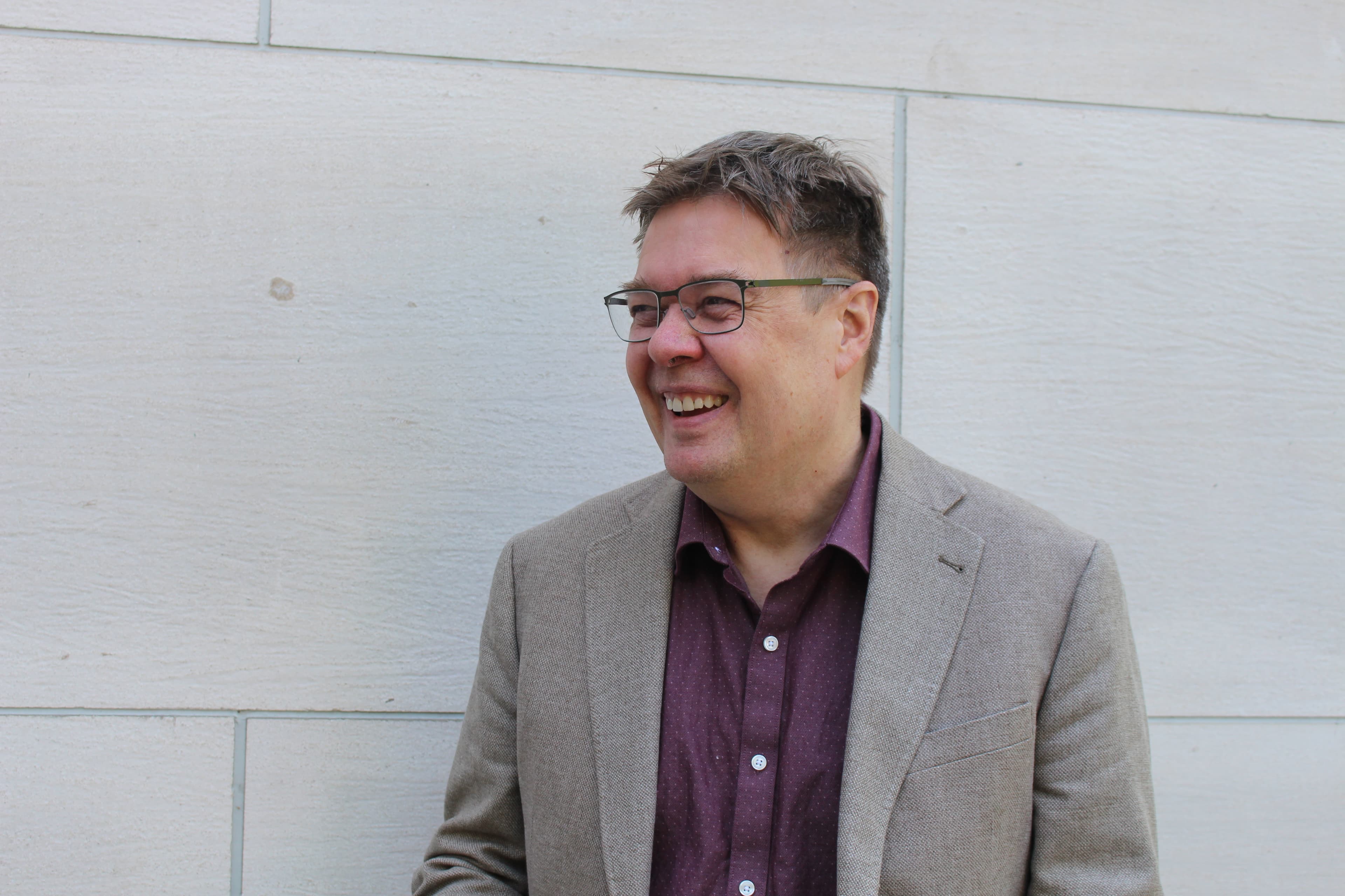 Dr. Wolff smiling